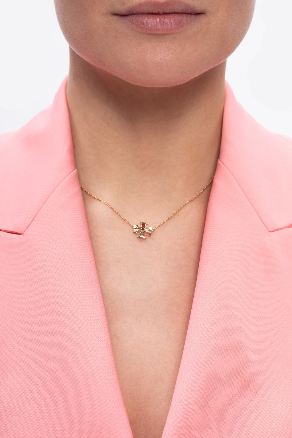 Tory Burch Necklace with logo charm | Women's Jewelery | Vitkac